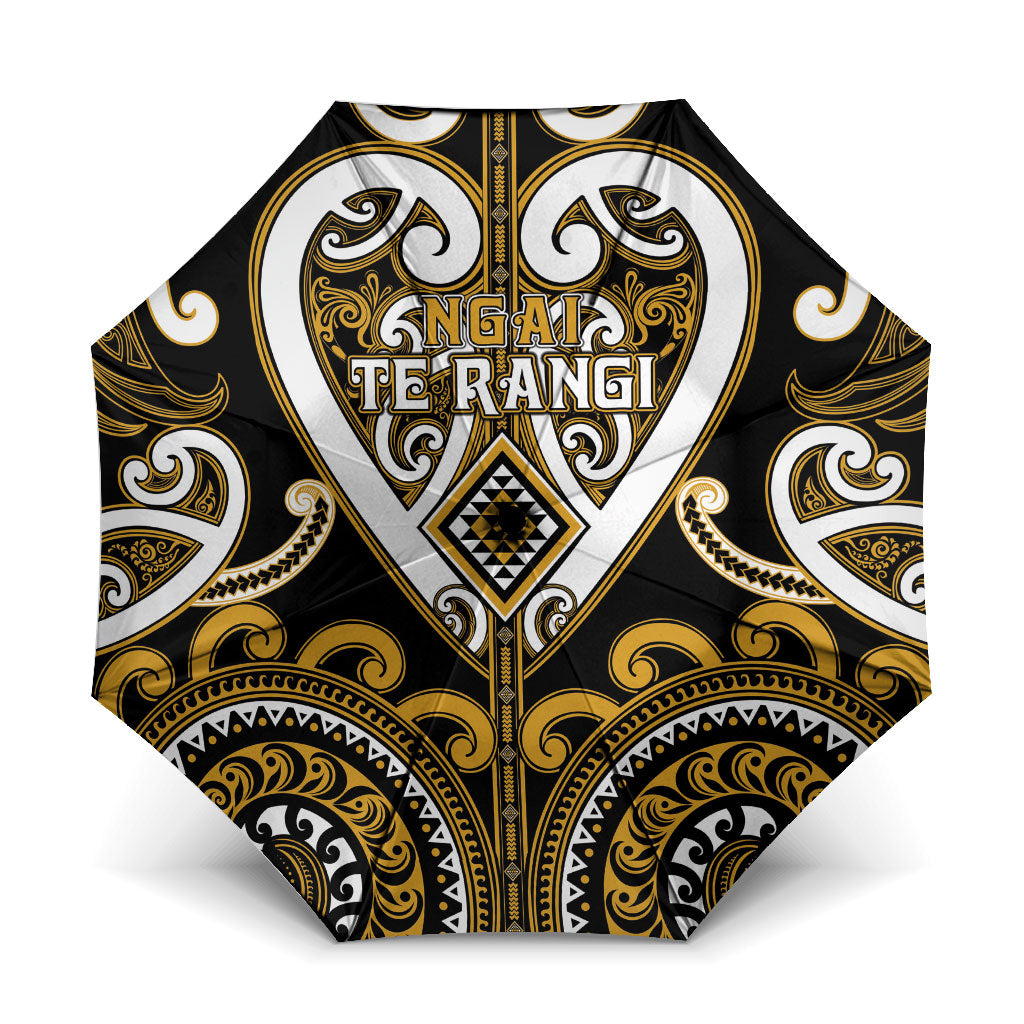 Aotearoa Ngai Te Rangi Umbrella Maori Tribal Pattern