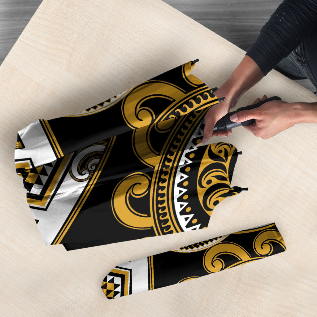 Aotearoa Ngai Te Rangi Umbrella Maori Tribal Pattern