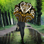 Aotearoa Ngai Te Rangi Umbrella Maori Tribal Pattern