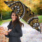 Aotearoa Ngai Te Rangi Umbrella Maori Tribal Pattern