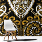 Aotearoa Ngai Te Rangi Window Curtain Maori Tribal Pattern