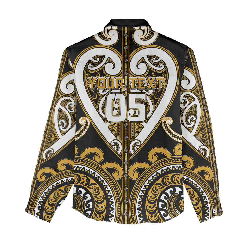 Custom Aotearoa Ngai Te Rangi Women Casual Shirt Maori Tribal Pattern