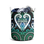 Aotearoa Ngati Ranginui Laundry Basket Maori Tribal Pattern