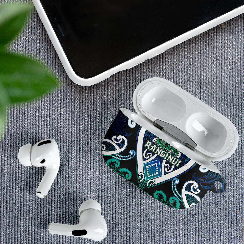 Aotearoa Ngati Ranginui AirPods Case Maori Tribal Pattern
