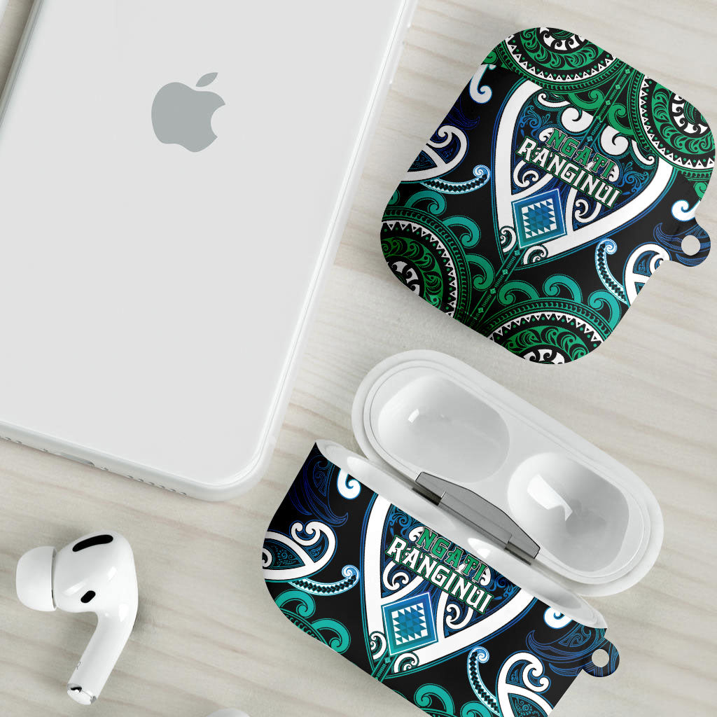 Aotearoa Ngati Ranginui AirPods Case Maori Tribal Pattern
