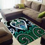 Aotearoa Ngati Ranginui Area Rug Maori Tribal Pattern