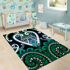 Aotearoa Ngati Ranginui Area Rug Maori Tribal Pattern