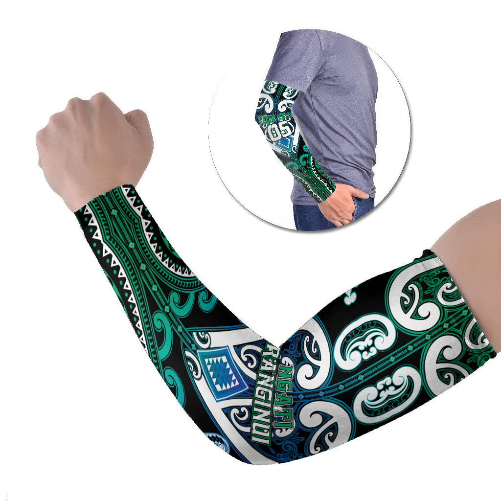 Custom Aotearoa Ngati Ranginui Arm Sleeves Maori Tribal Pattern