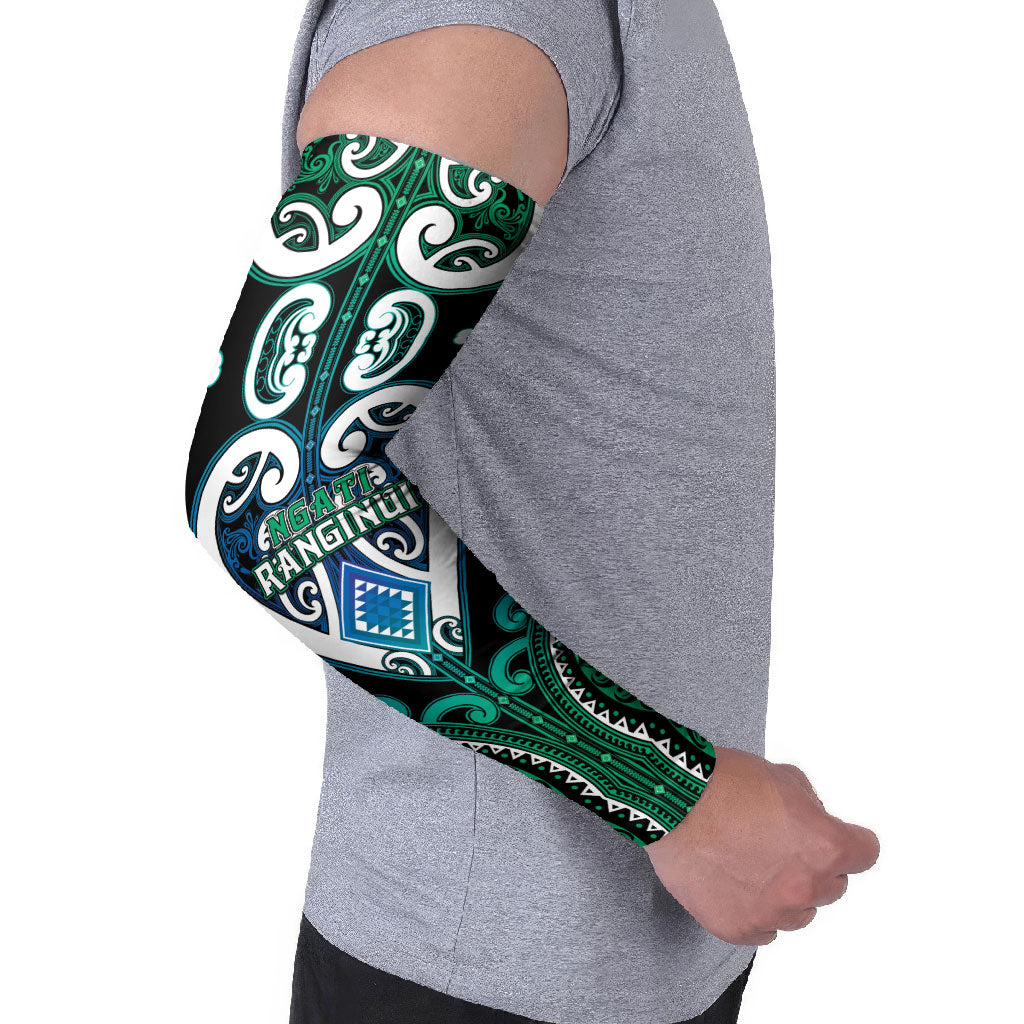 Custom Aotearoa Ngati Ranginui Arm Sleeves Maori Tribal Pattern