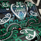 Aotearoa Ngati Ranginui Back Car Seat Cover Maori Tribal Pattern