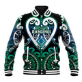 Custom Aotearoa Ngati Ranginui Baseball Jacket Maori Tribal Pattern