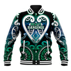 Custom Aotearoa Ngati Ranginui Baseball Jacket Maori Tribal Pattern