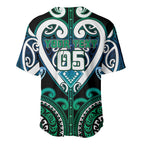 Custom Aotearoa Ngati Ranginui Baseball Jersey Maori Tribal Pattern