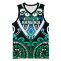 Custom Aotearoa Ngati Ranginui Basketball Jersey Maori Tribal Pattern