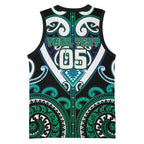 Custom Aotearoa Ngati Ranginui Basketball Jersey Maori Tribal Pattern