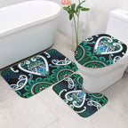 Aotearoa Ngati Ranginui Bathroom Set Maori Tribal Pattern