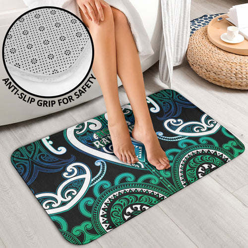 Aotearoa Ngati Ranginui Bathroom Set Maori Tribal Pattern