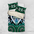 Aotearoa Ngati Ranginui Bedding Set Maori Tribal Pattern