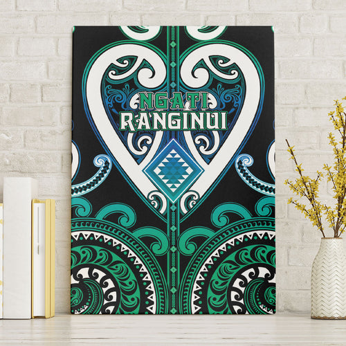 Aotearoa Ngati Ranginui Canvas Wall Art Maori Tribal Pattern