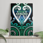 Aotearoa Ngati Ranginui Canvas Wall Art Maori Tribal Pattern