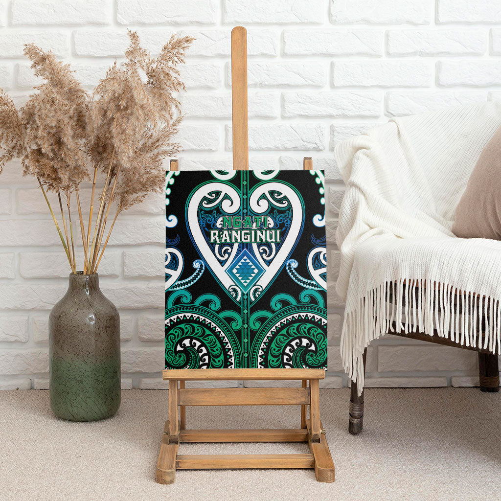 Aotearoa Ngati Ranginui Canvas Wall Art Maori Tribal Pattern