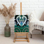 Aotearoa Ngati Ranginui Canvas Wall Art Maori Tribal Pattern