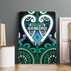 Aotearoa Ngati Ranginui Canvas Wall Art Maori Tribal Pattern