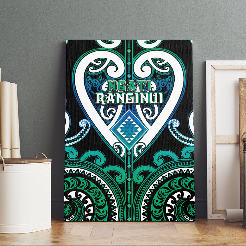 Aotearoa Ngati Ranginui Canvas Wall Art Maori Tribal Pattern