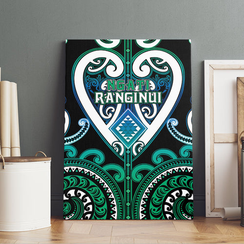 Aotearoa Ngati Ranginui Canvas Wall Art Maori Tribal Pattern