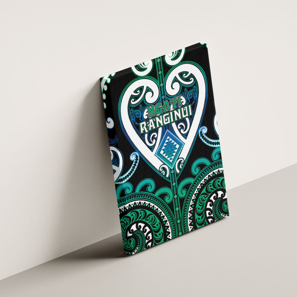 Aotearoa Ngati Ranginui Canvas Wall Art Maori Tribal Pattern