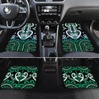 Custom Aotearoa Ngati Ranginui Car Mats Maori Tribal Pattern