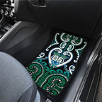 Custom Aotearoa Ngati Ranginui Car Mats Maori Tribal Pattern