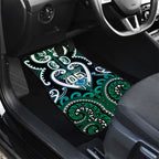 Custom Aotearoa Ngati Ranginui Car Mats Maori Tribal Pattern
