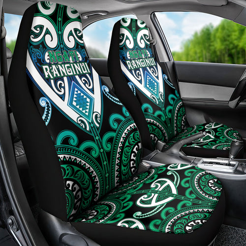 Aotearoa Ngati Ranginui Car Seat Cover Maori Tribal Pattern