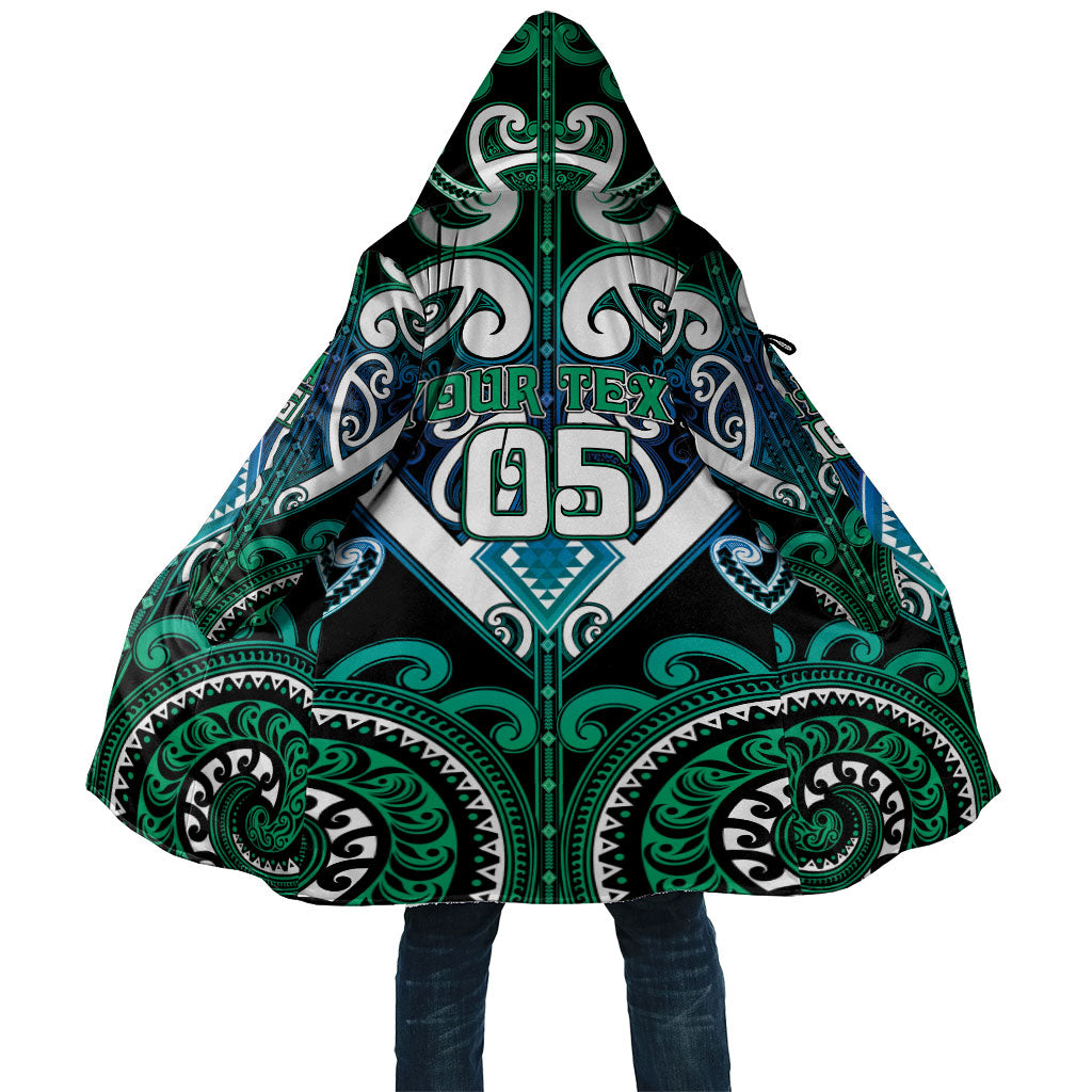 Custom Aotearoa Ngati Ranginui Cloak Maori Tribal Pattern