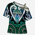 Custom Aotearoa Ngati Ranginui Cross Shoulder Shirt Maori Tribal Pattern