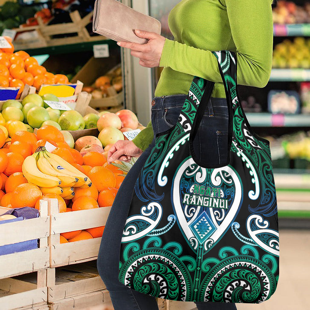 Aotearoa Ngati Ranginui Grocery Bag Maori Tribal Pattern