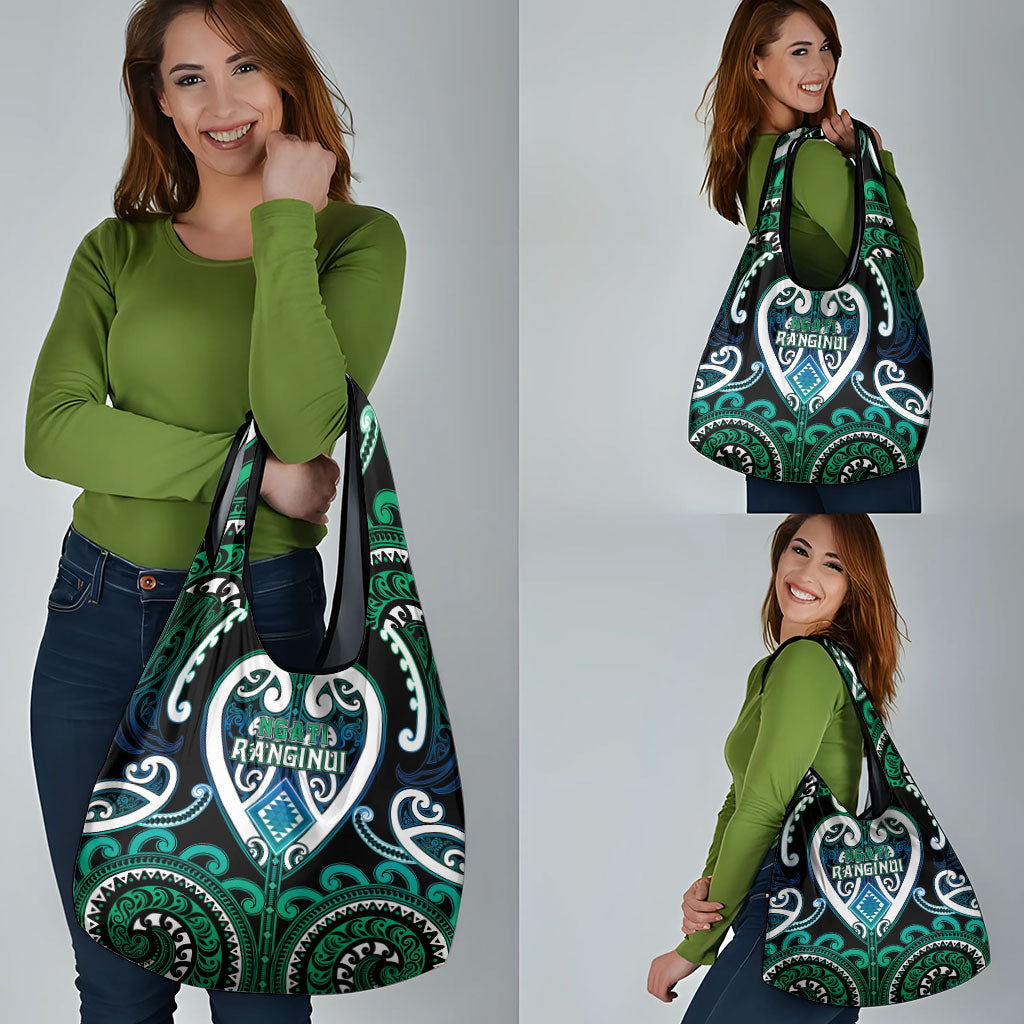 Aotearoa Ngati Ranginui Grocery Bag Maori Tribal Pattern
