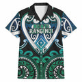 Custom Aotearoa Ngati Ranginui Hawaiian Shirt Maori Tribal Pattern