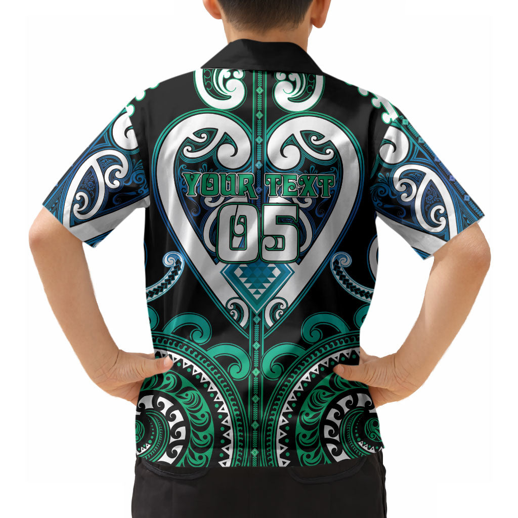 Custom Aotearoa Ngati Ranginui Hawaiian Shirt Maori Tribal Pattern