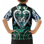 Custom Aotearoa Ngati Ranginui Hawaiian Shirt Maori Tribal Pattern
