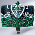 Aotearoa Ngati Ranginui Hooded Blanket Maori Tribal Pattern