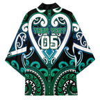 Custom Aotearoa Ngati Ranginui Kimono Maori Tribal Pattern
