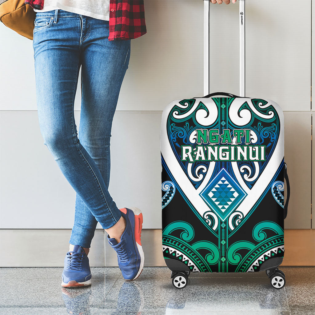 Aotearoa Ngati Ranginui Luggage Cover Maori Tribal Pattern
