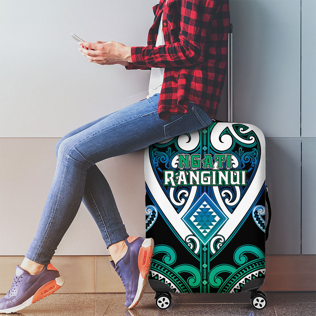 Aotearoa Ngati Ranginui Luggage Cover Maori Tribal Pattern