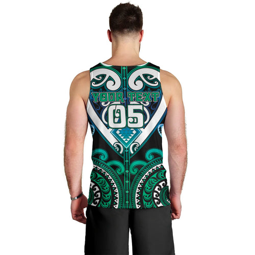 Custom Aotearoa Ngati Ranginui Men Tank Top Maori Tribal Pattern