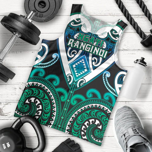Custom Aotearoa Ngati Ranginui Men Tank Top Maori Tribal Pattern