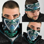 Aotearoa Ngati Ranginui Neck Gaiter Maori Tribal Pattern