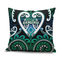 Aotearoa Ngati Ranginui Pillow Cover Maori Tribal Pattern