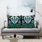 Aotearoa Ngati Ranginui Pillow Cover Maori Tribal Pattern